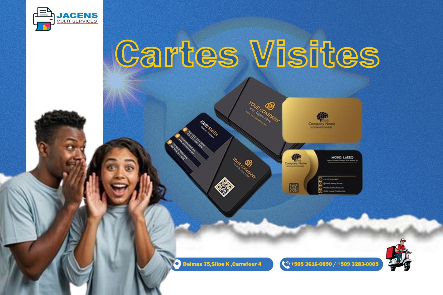 Cartes de Visite & Brochures